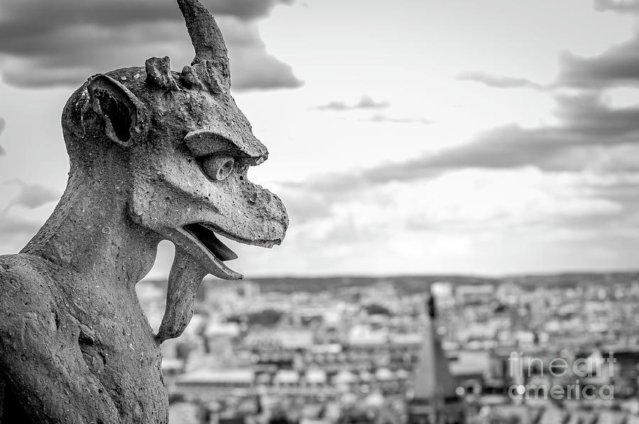 Paris Photograph - Notre Dame Cathedral 4 by Micah May Paris Photograph - Notre Dame Cathedral 4 by Micah May