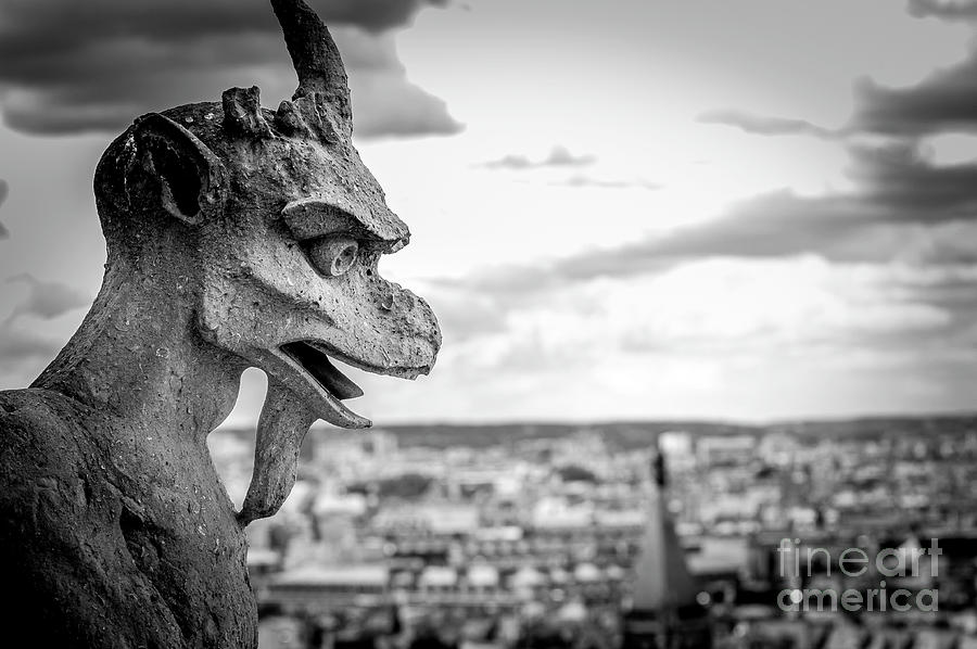 Paris Photograph - Notre Dame Cathedral 5 by Micah May Paris Photograph - Notre Dame Cathedral 5 by Micah May