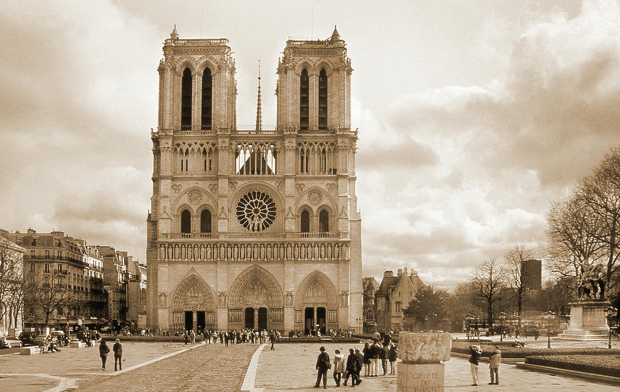 Notre Dame Cathedral Photograph by Mike McGlothlen