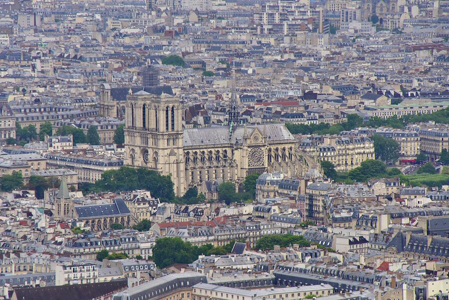 Notre Dame Cathedral, Paris, France  Photograph by Neil R Finlay