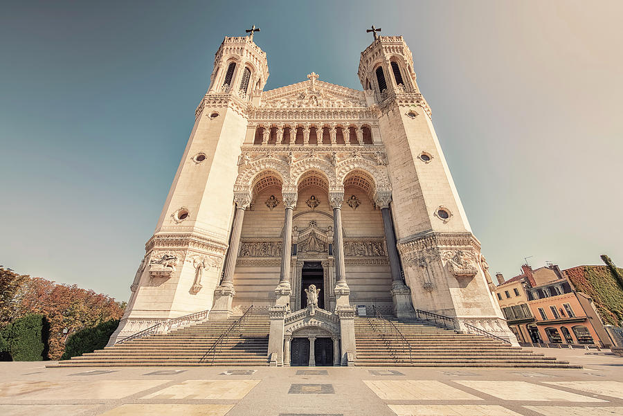 Architecture Photograph - Notre Dame De Fourviere by Manjik Pictures