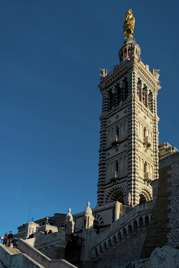 Notre-Dame de la Garde Cathedral Tower Photograph by Angelo DeVal