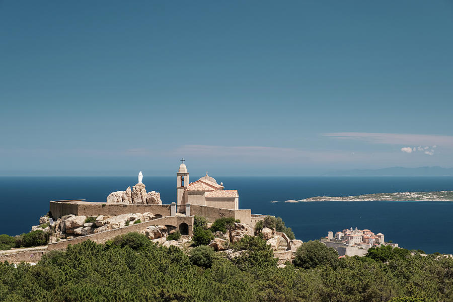 Notre Dame De La Serra At Calvi In Corsica Photograph