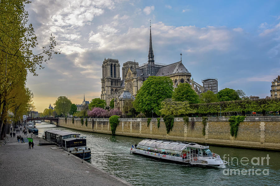 Notre Dame De Paris Cathedral, France Photograph