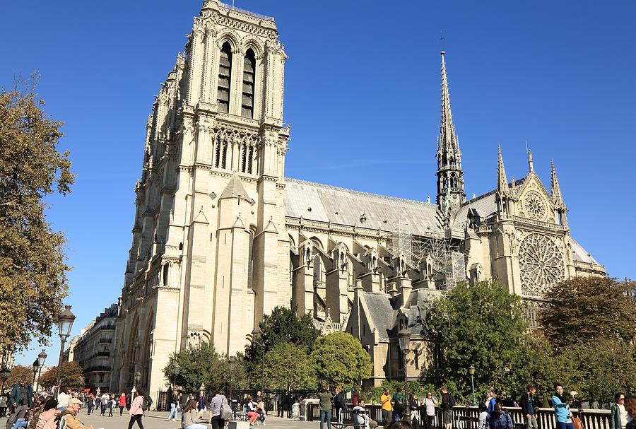 Notre-Dame de Paris Photograph by Mingming Jiang