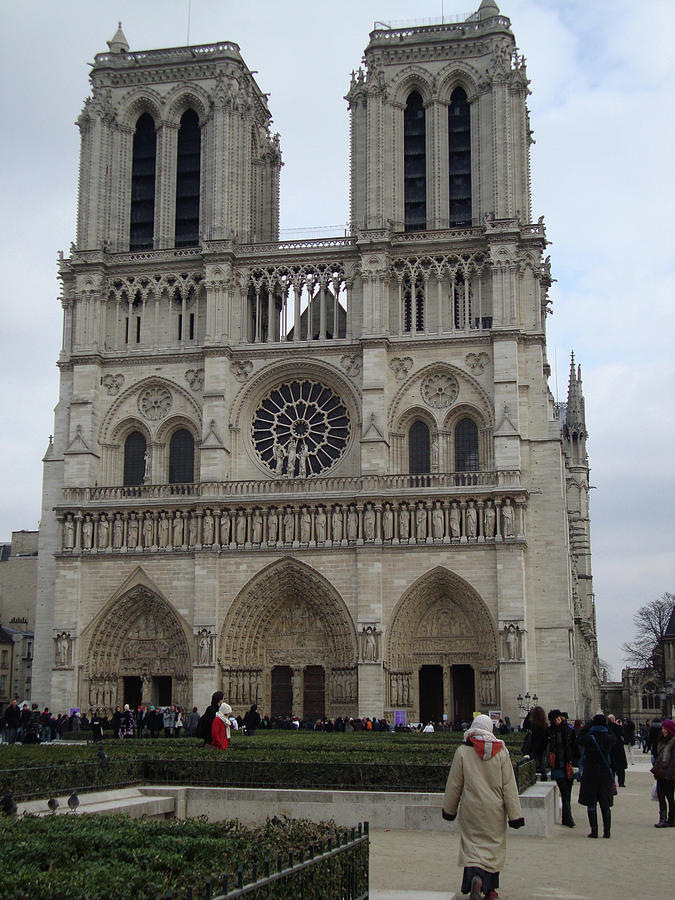 Notre Dame February 2010 Photograph by Roxy Rich
