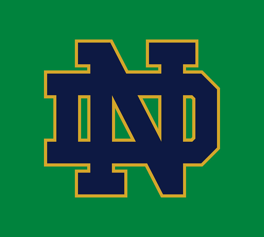 Notre Dame Fighting Irish Logo Digital Art By Red Veles