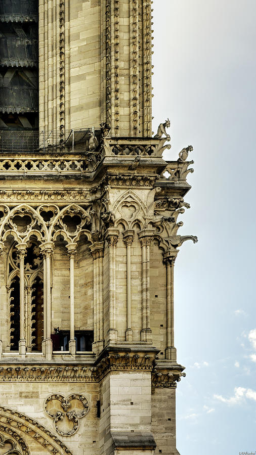 Notre-Dame Gargoyles 03 Photograph by Weston Westmoreland