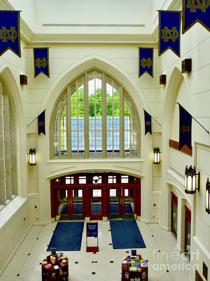 Notre Dame Hallway Photograph