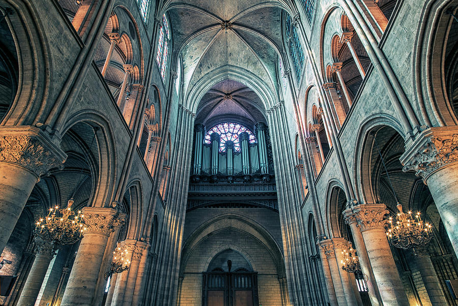 Paris Photograph - Notre-Dame in Paris by Manjik Pictures