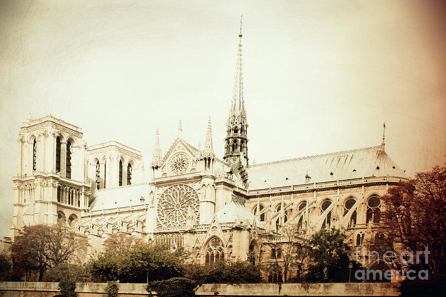 Notre Dame of My Memories Digital Art by Tina Uihlein