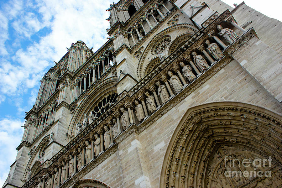 Notre Dame Photograph by Wilko van de Kamp Fine Photo Art