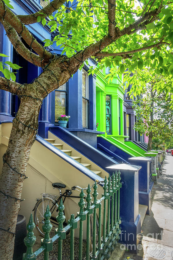 Notting Hill houses, London Photograph by Delphimages London Photography
