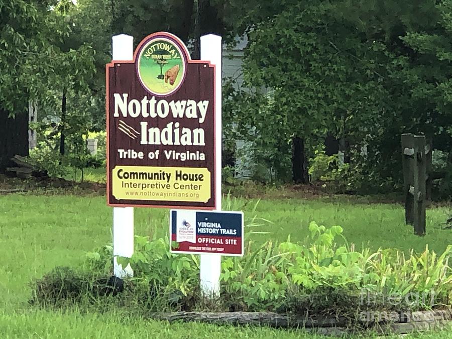Nottoway Indian Photograph by Catherine Wilson