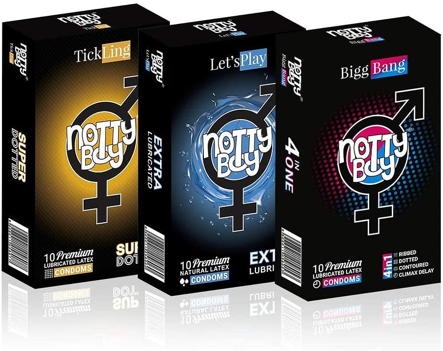 NottyBoy Pleasure Pack Condoms - 30 Value Pack Condoms Digital Art by ...