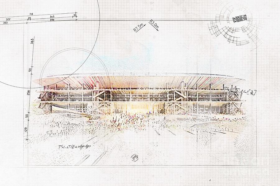 Nou Camp Nou Barcelona FC New Stadium Project Spanish Football Stadium ...