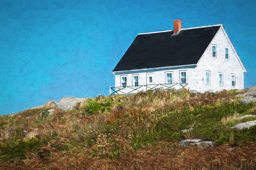Nova Scotia Cottage Photograph by Ginger Stein