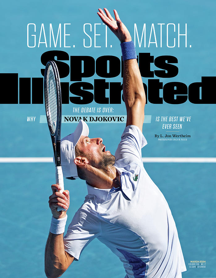 Novak Djokovic - March 2024 Sports Illustrated Issue Cover Photograph by Sports Illustrated