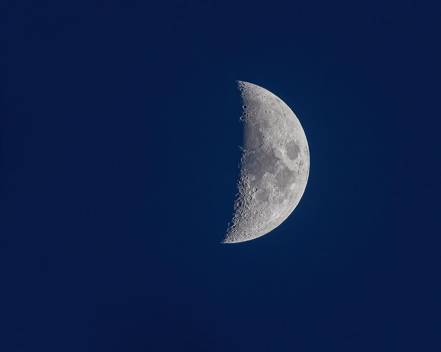 November Crecent Moon Photograph