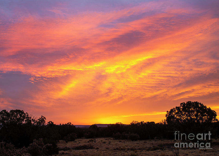 November High Desert Sunrise Photograph by Steven Natanson