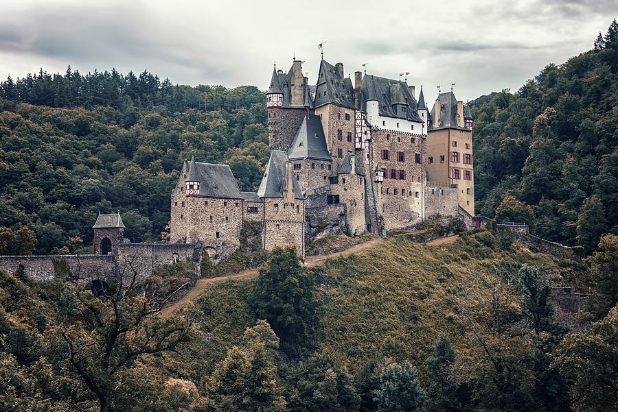 Castle Photograph - November In Eltz by Manjik Pictures