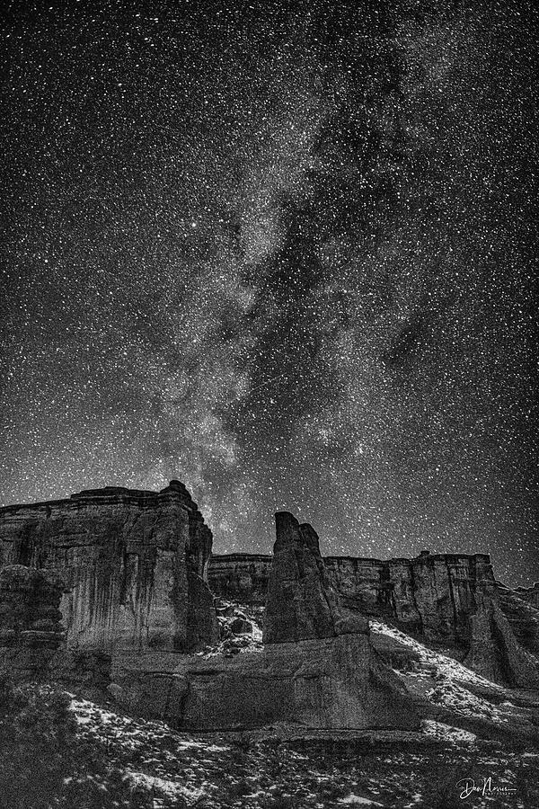 November Milky Way From Arches National Park Photograph by Dan Norris