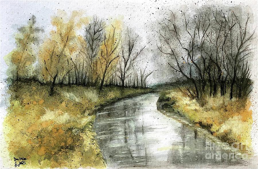 November River Painting