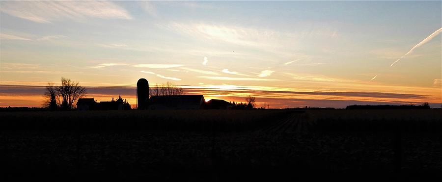 November Sunset Photograph by Betty-Anne McDonald