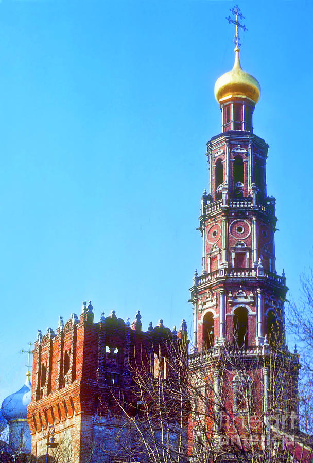 Novodevichy Convent Bell Tower Photograph by Bob Phillips