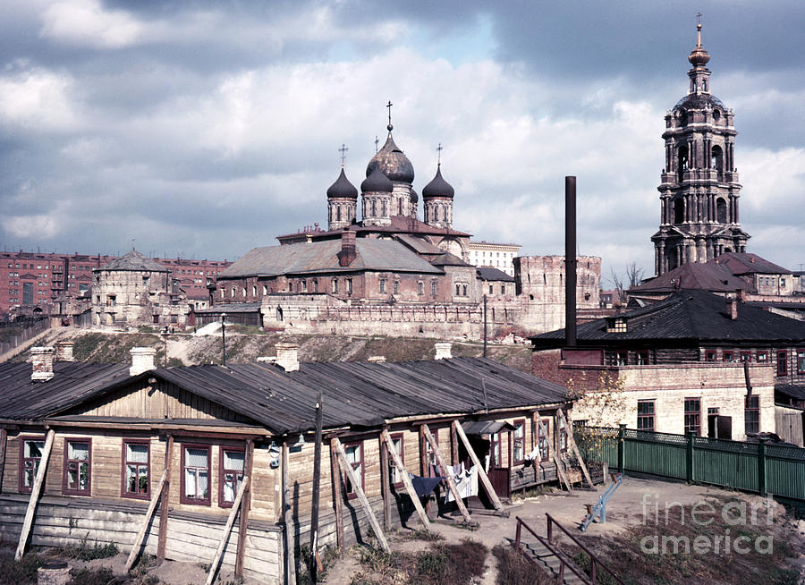 Novospassky Monastery 1956 Photograph