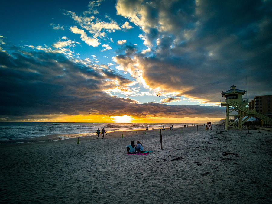 Sunrise Watch in New Smyrna Beach #2 Photograph by Danny Mongosa