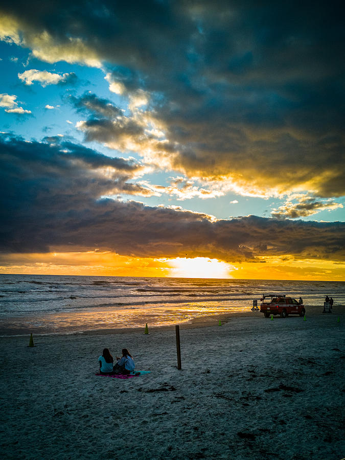 Sunrise Watch in New Smyrna Beach Photograph by Danny Mongosa