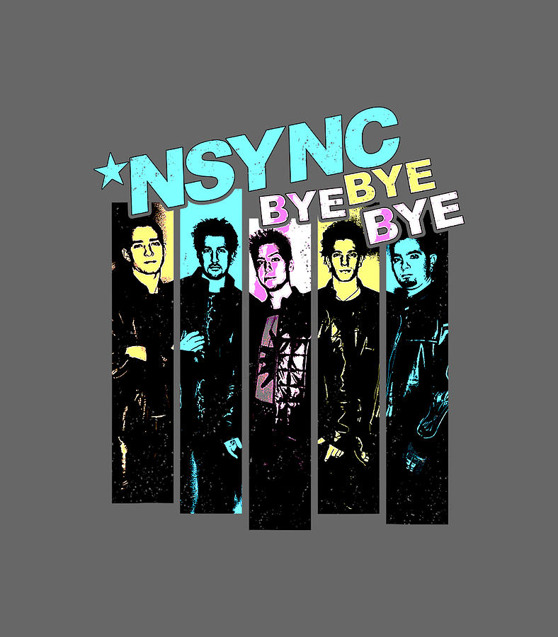 Nsync Official Neon Bye Bye Bye Digital Art by Izhaaq Janice - Fine Art ...