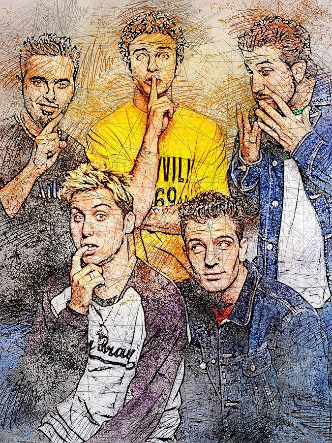 Nsync Digital Art by Streich Roslyn | Pixels