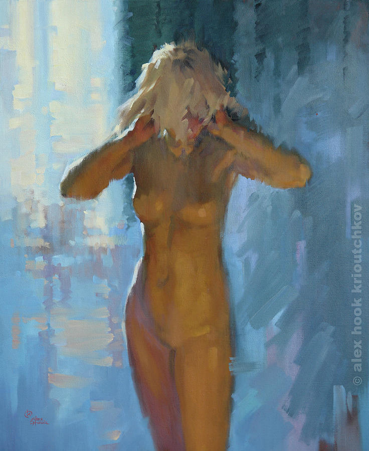 Nude Painting - Nu XXVI by Alex Hook Krioutchkov.