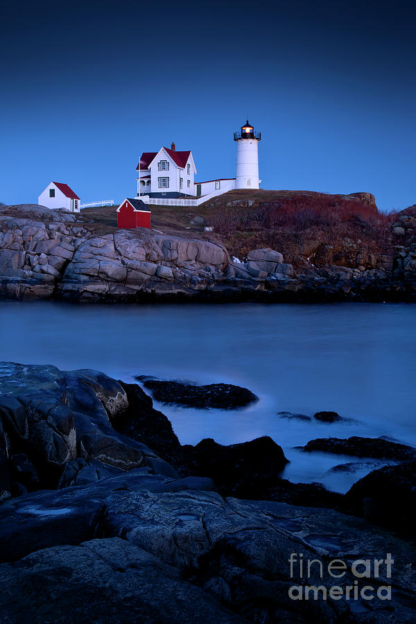 Lighthouse Photograph - Nubble Lighthouse by Brian Jannsen