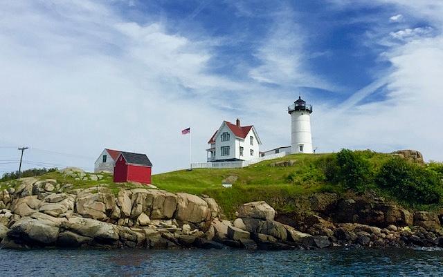 Nubble Lighthouse Photograph by John Lemieux - Fine Art America