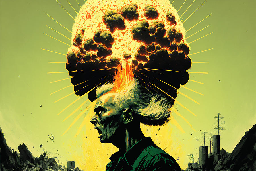 nuclear  war  Thu  Berchs  by Asar Studios Digital Art