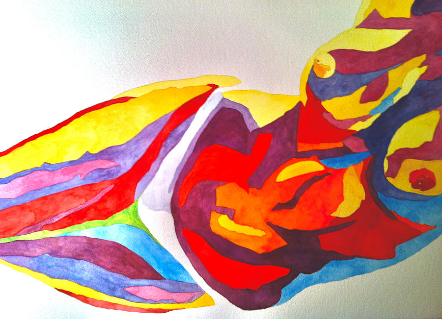 Nude 3 Painting by Grant Nixon Nude 3 Painting by Grant Nixon
