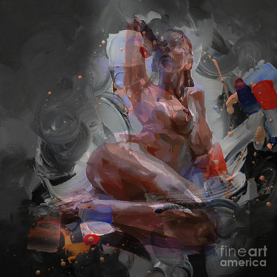 Nude art 88c9 Painting by Gull G