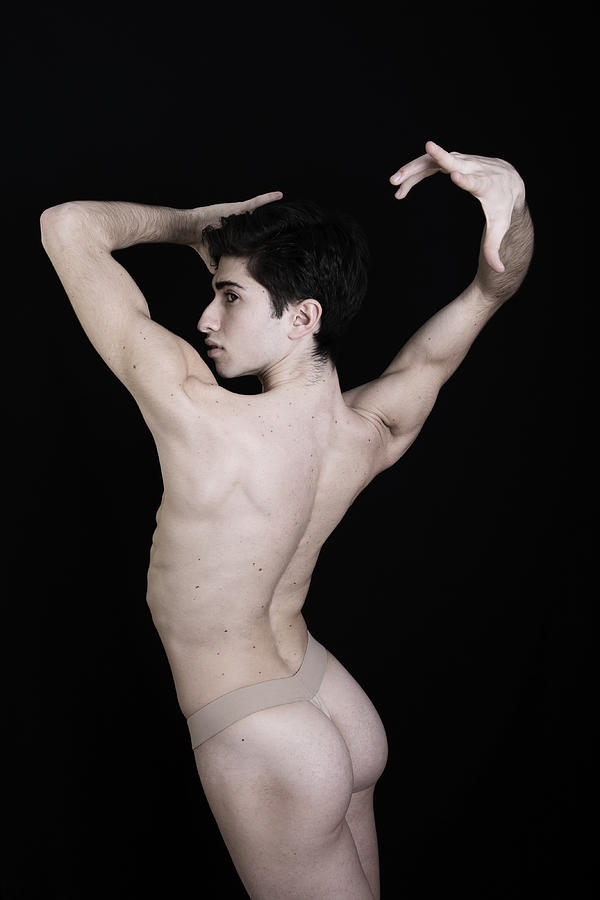 Nude backside of a male ballet dancer Photograph by By Wunderfool
