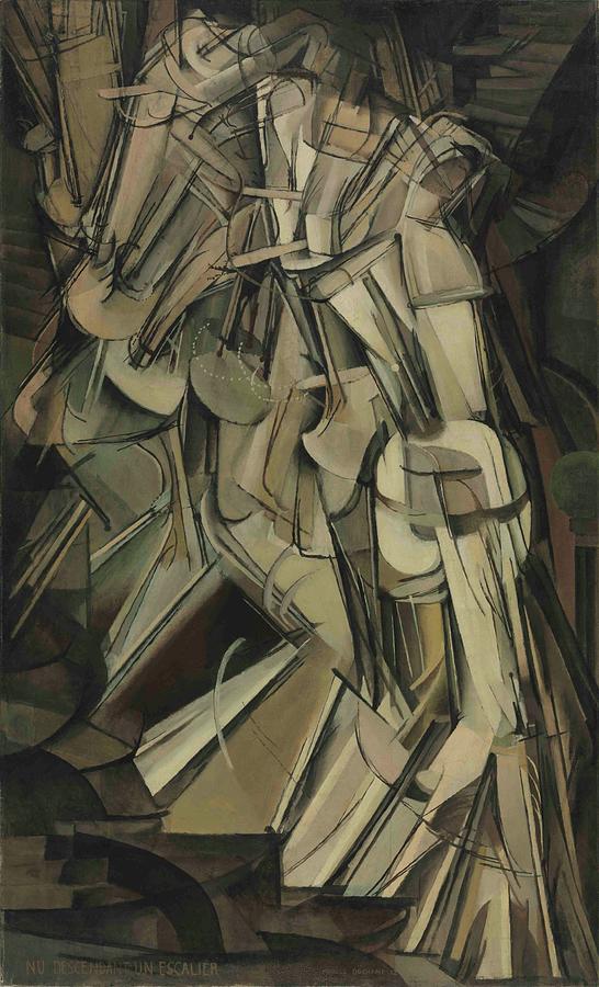 Nude Descending a Staircase II Painting by Marcel Duchamp Nude Descending a Staircase II Painting by Marcel Duchamp