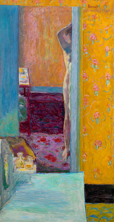 Impressionism Painting - Nude in an Interior by Pierre Bonnard