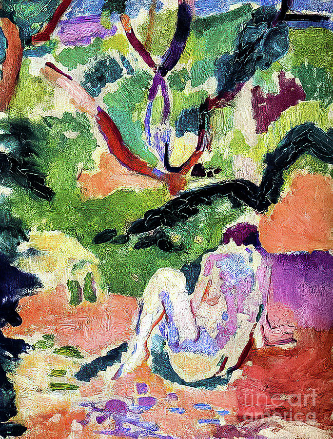 Nude in the Woods by Henri Matisse 1906 by Henri Matisse