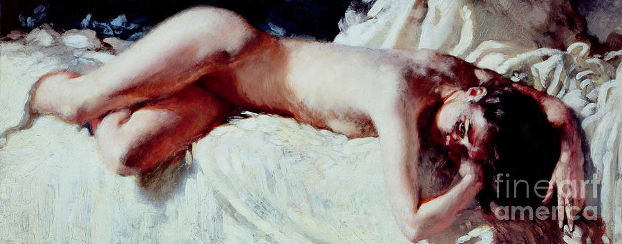 Nude Study, 1906 Painting by William Orpen