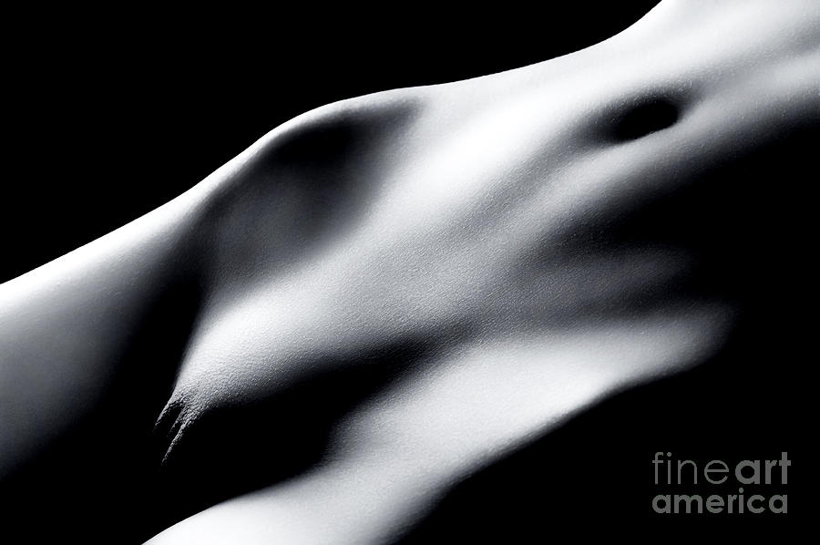 Nude woman body closeup of crotch abstract Photograph by Maxim Images Exquisite Prints