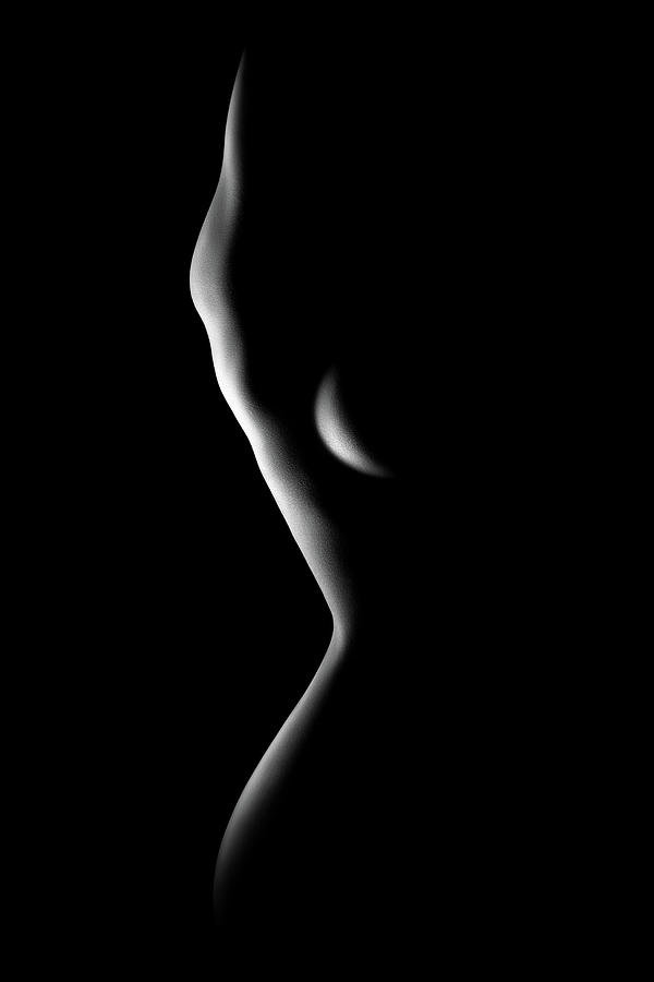 Woman Photograph - Nude woman bodyscape 78 by Johan Swanepoel