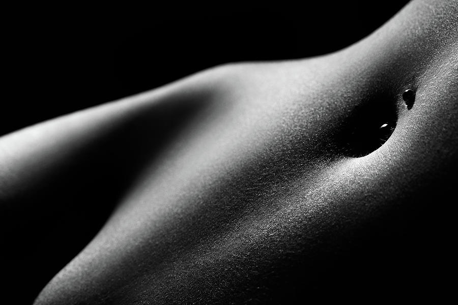 Nude Photograph - Nude woman bodyscape 81 by Johan Swanepoel