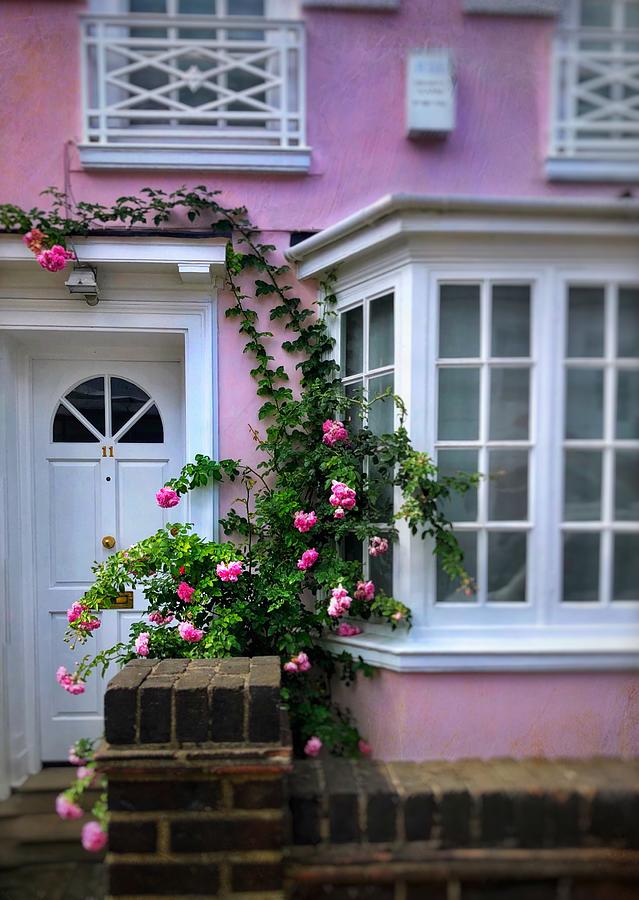 Number 11 Pink House on the lane Photograph by Lisa Van der Plas - Fine ...