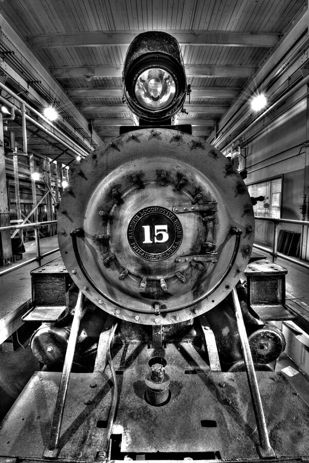 Number 15 in for Repairs - BW Photograph by Paul W Faust -  Impressions of Light